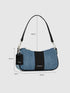 Bella Denim Shoulder Bag